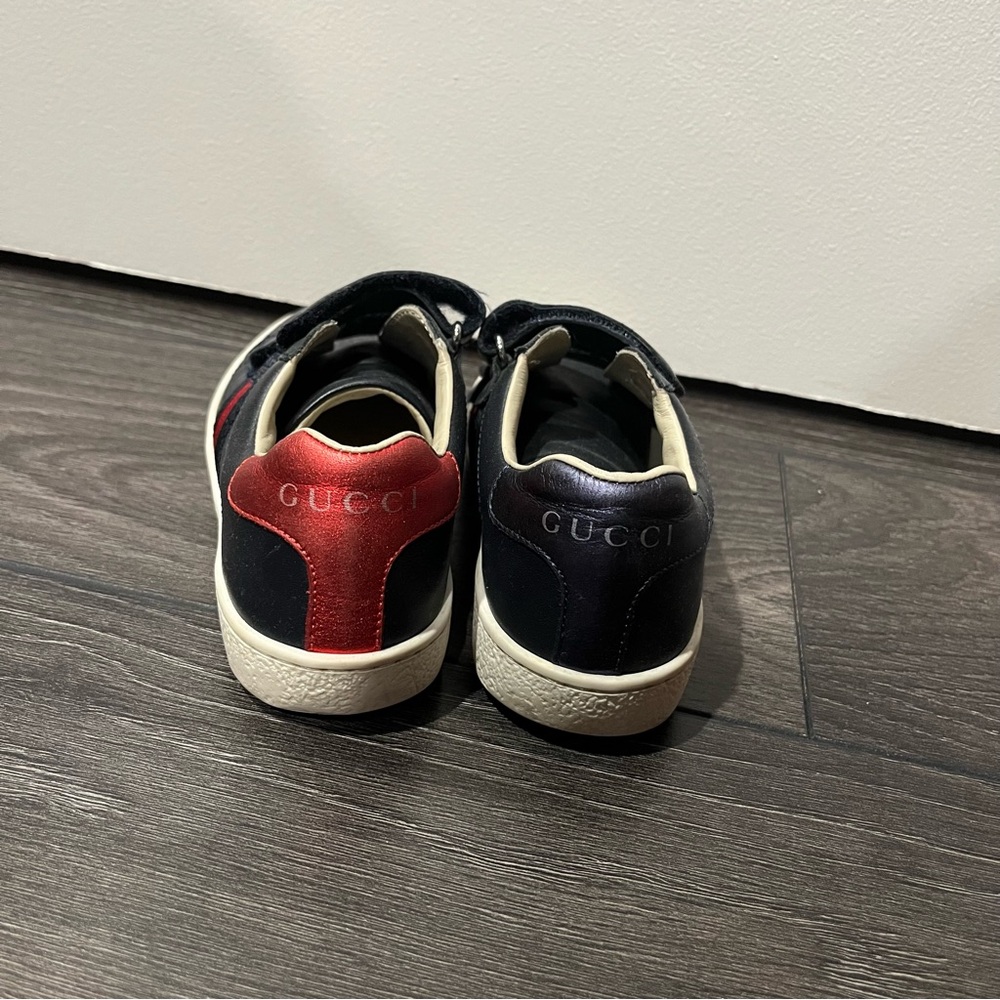 Gucci Children's Ace leather sneaker - Picture 3 of 5
